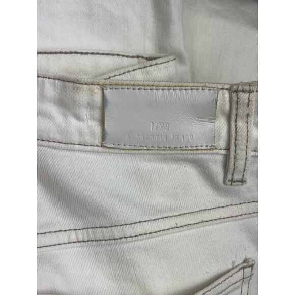 MNG Off White 90s Mom Jean Size 4 - Picture 8 of 9